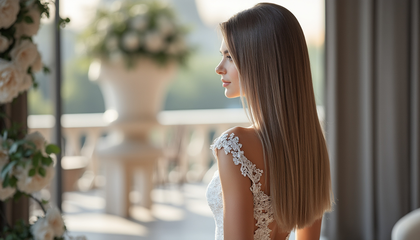 découvrez les plus belles idées de coiffures de mariage pour cheveux raides et inspirez-vous afin de sublimer votre look nuptial le jour j. conseils, astuces et inspirations pour une mise en beauté élégante et raffinée.