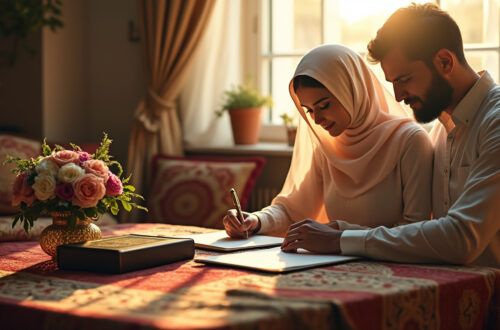 découvrez comment rédiger des vœux de mariage en islam émouvants et sincères. conseils et inspirations pour exprimer vos sentiments tout en respectant les valeurs et traditions islamiques.