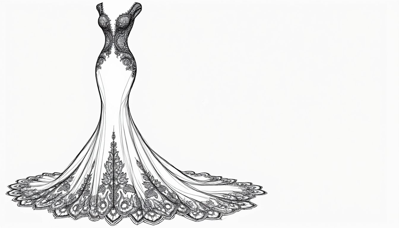 découvrez comment dessiner une robe de mariée en vous inspirant des grandes marques de mode. conseils, astuces et inspirations pour créer une silhouette élégante, du croquis aux détails couture !