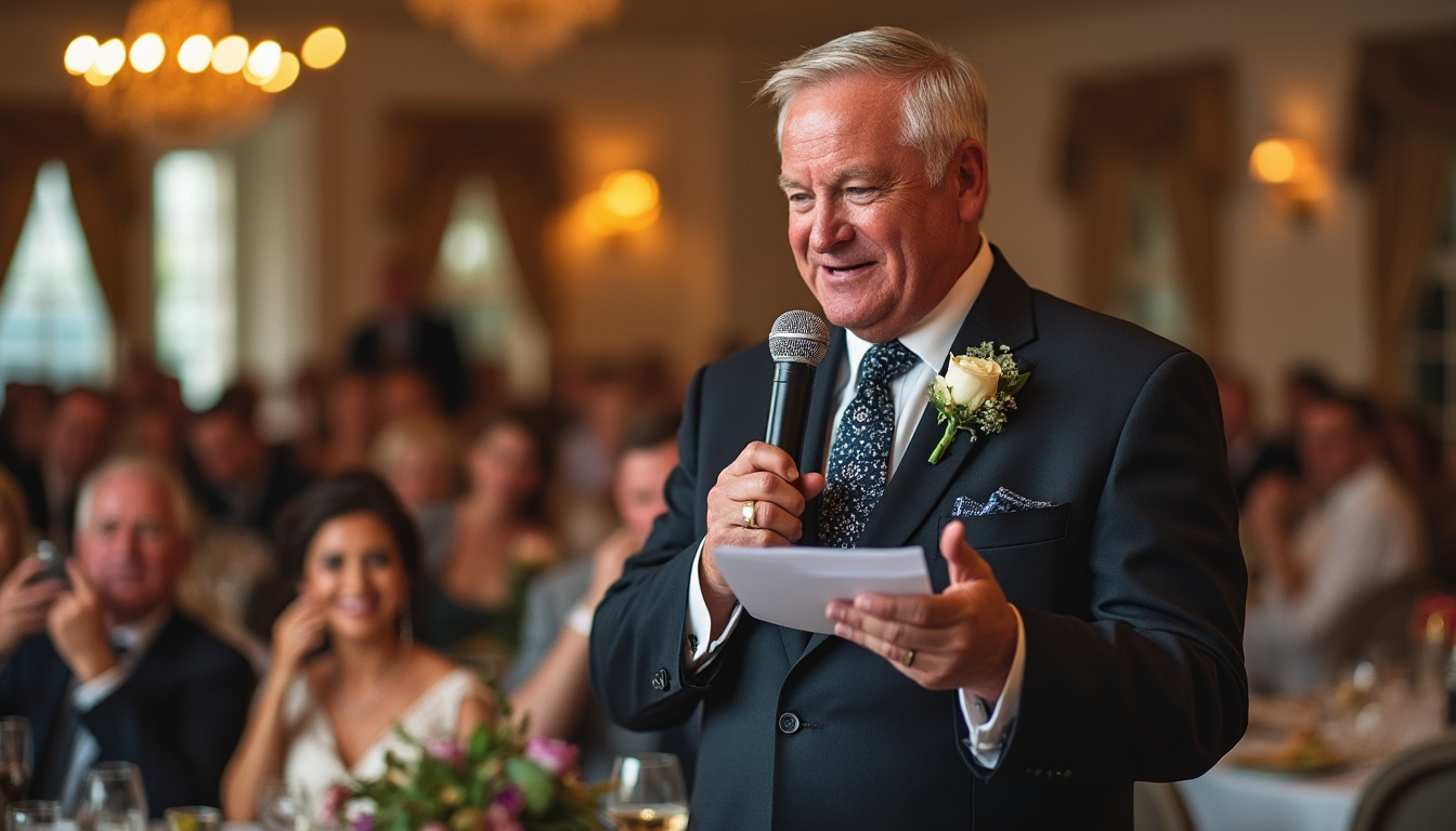 découvrez nos conseils et exemples pour rédiger un discours de mariage émouvant et marquant, dédié à votre père et votre belle-mère. faites forte impression lors de cette journée unique grâce à des mots sincères et inspirants.