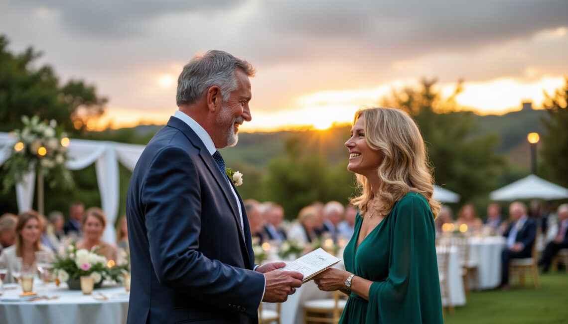 découvrez comment écrire un discours de mariage touchant et mémorable pour votre père et votre belle-mère. conseils, exemples et idées pour exprimer vos émotions avec authenticité lors de ce moment spécial.