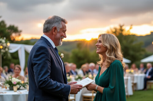 découvrez comment écrire un discours de mariage touchant et mémorable pour votre père et votre belle-mère. conseils, exemples et idées pour exprimer vos émotions avec authenticité lors de ce moment spécial.
