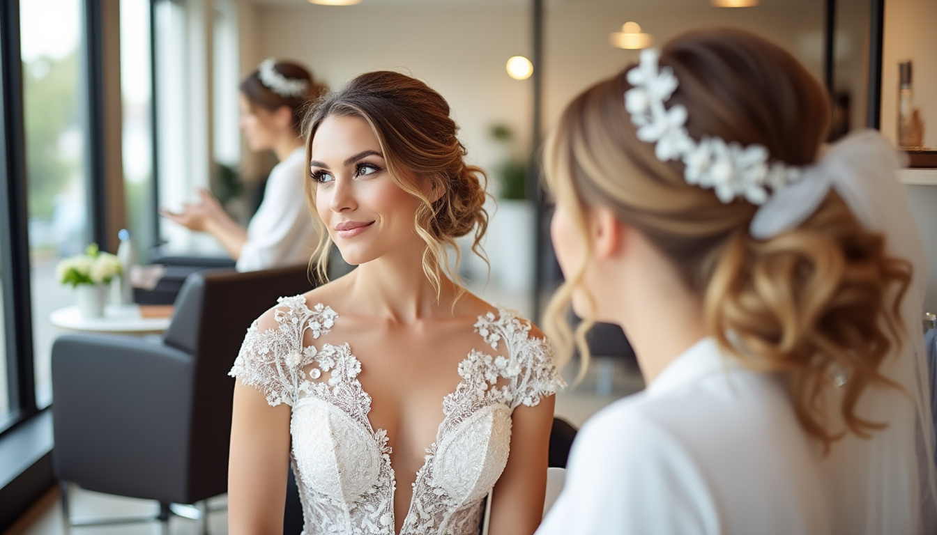 découvrez les erreurs courantes à éviter pour réussir votre coiffure de mariage avec un carré plongeant bouclé et afficher un style élégant le jour j.