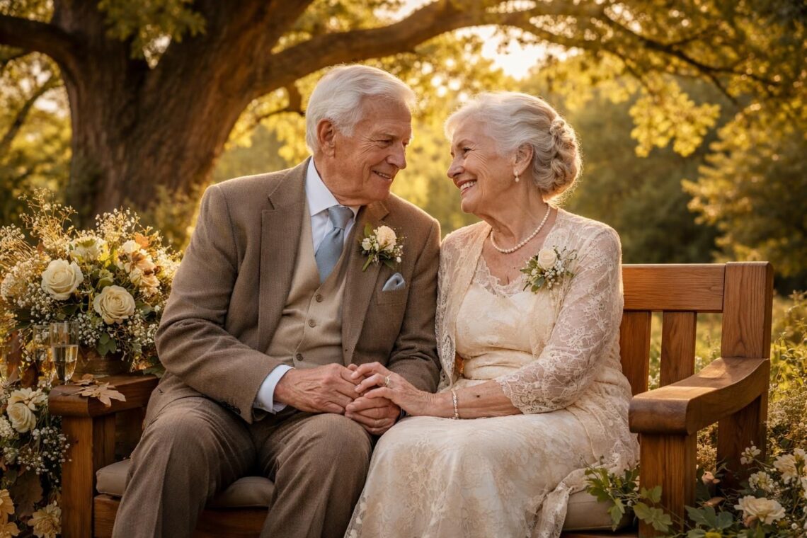célébrez 80 années d'amour et de complicité avec une magnifique fête pour les noces de chêne, symbole de solidité et de longévité du mariage.