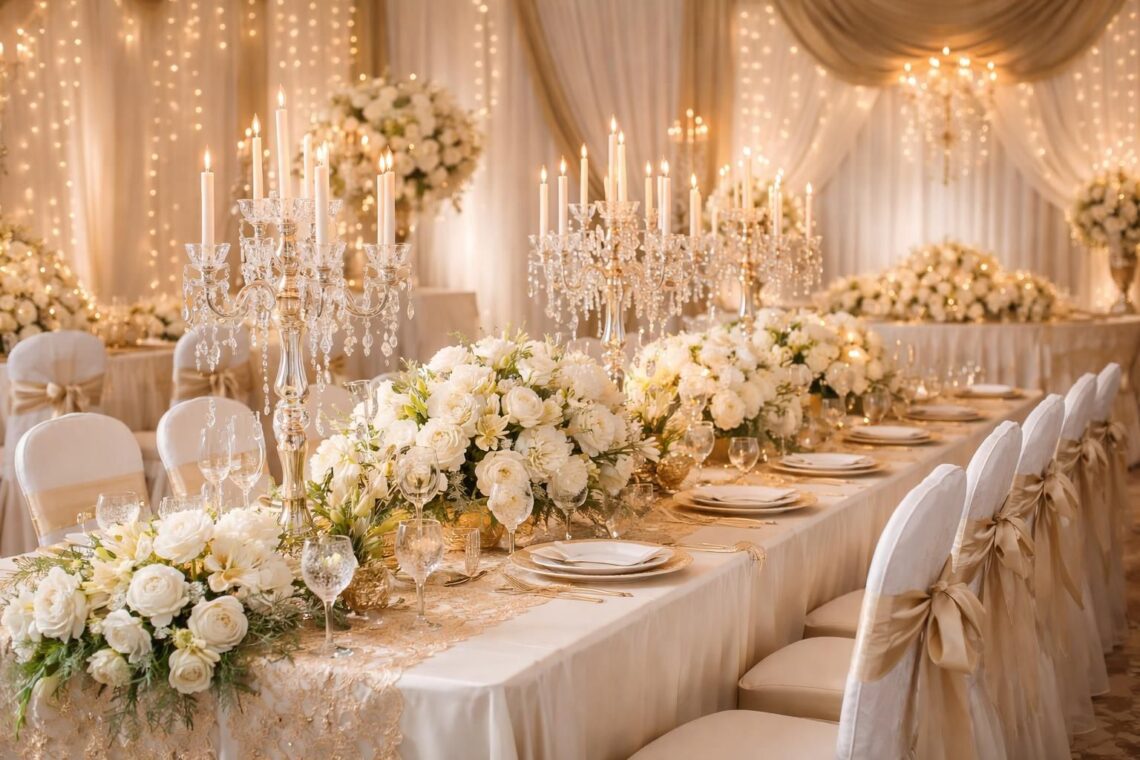 découvrez les éléments incontournables pour une décoration de mariage glamour, alliant élégance et sophistication pour un jour inoubliable.