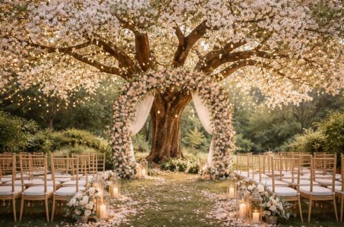 découvrez notre guide ultime pour une décoration de mariage avec un arbre en fleurs, alliant charme naturel et élégance pour une ambiance féerique et inoubliable.