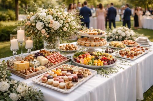 découvrez nos astuces et conseils pour réussir la présentation d'un buffet de mariage élégant et gourmand, qui séduira tous vos invités.