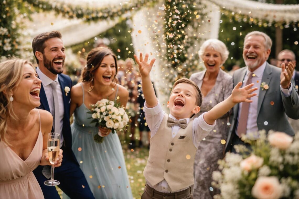 découvrez comment l'humour apporte légèreté et joie aux images de mariage, capturant des moments authentiques et mémorables.