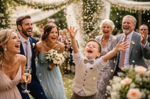 découvrez comment l'humour apporte légèreté et joie aux images de mariage, capturant des moments authentiques et mémorables.