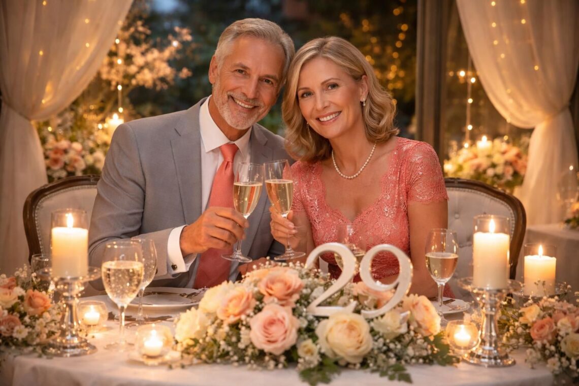 découvrez les noces spécifiques à célébrer pour 29 ans de mariage, une étape unique pour honorer votre amour et votre engagement durable.