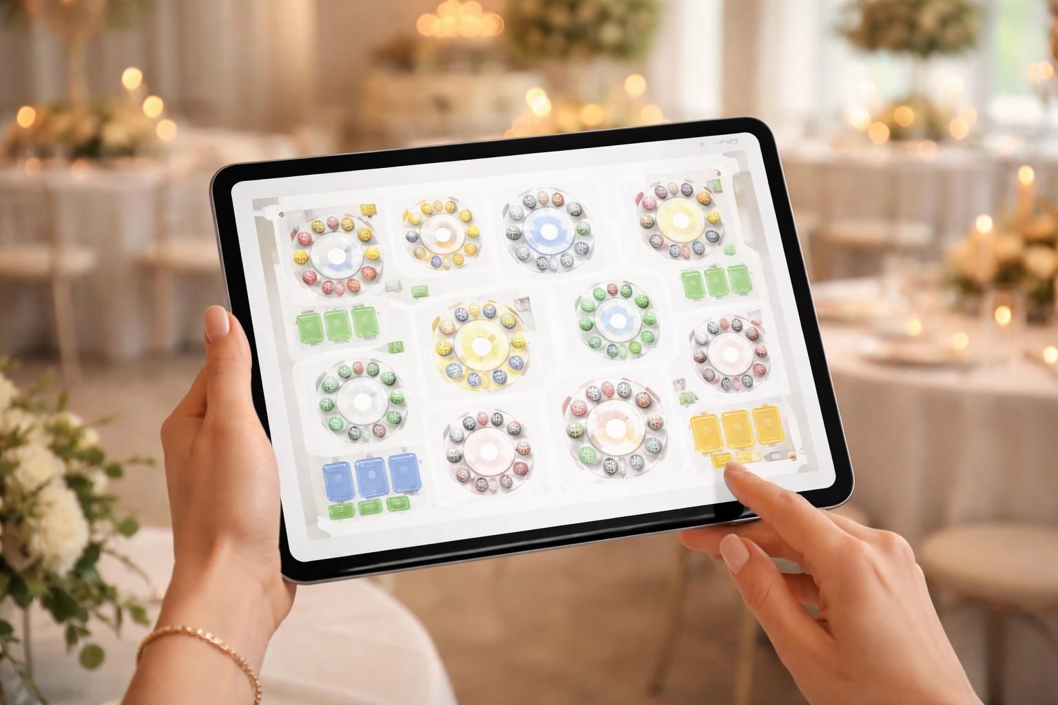 découvrez comment reconfigurer facilement votre plan de table de mariage sur tablette tactile, sans avoir besoin d'imprimer. simplifiez l'organisation de votre grand jour avec une solution 100% digitale et pratique.