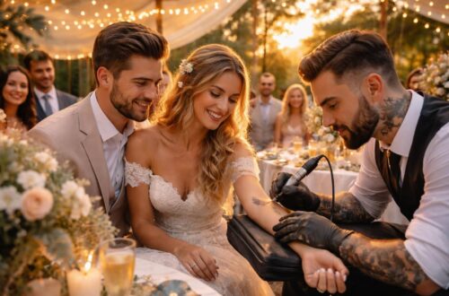 découvrez comment un tatoueur pour mariage peut immortaliser votre journée spéciale en créant des souvenirs indélébiles grâce à des tatouages personnalisés.