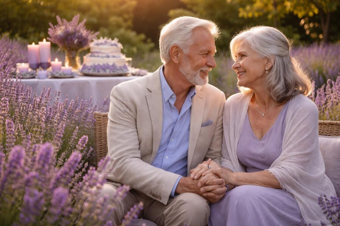 découvrez comment célébrer 46 ans de mariage avec les noces de lavande, une étape symbolique pleine de charme et d'émotion.