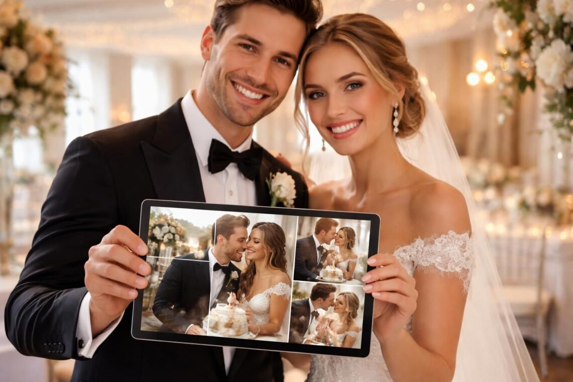 découvrez notre diaporama interactif des mariés, facilement contrôlable via une tablette tactile microsoft, prêt à être projeté en salle pour un moment inoubliable.