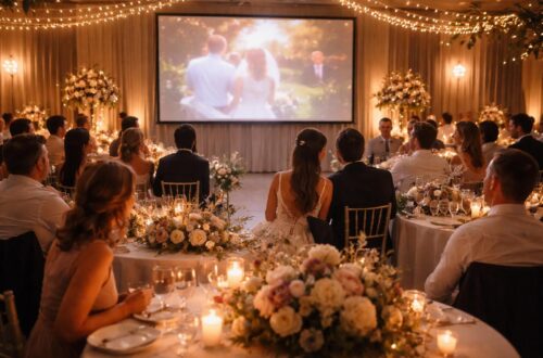 découvrez comment un écran de projection peut sublimer votre mariage en diffusant des vidéos surprises, pour un effet garanti et des émotions partagées inoubliables.
