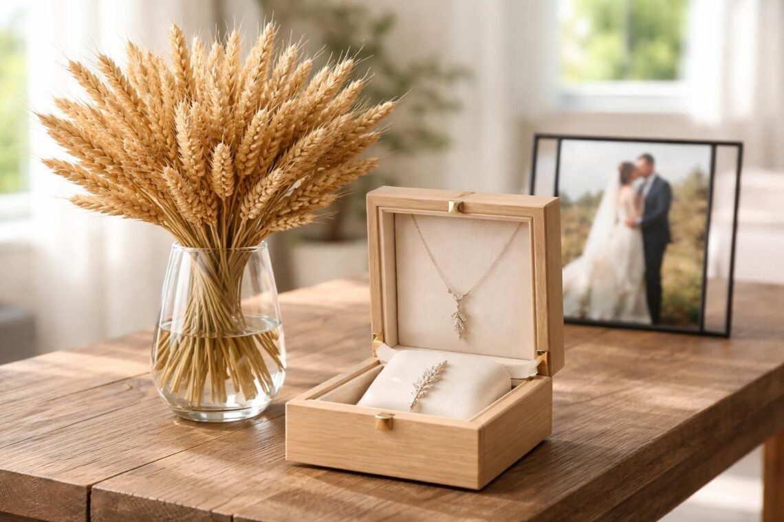 découvrez des idées cadeaux originales pour célébrer les noces de froment, alliant parfaitement tradition et modernité pour un souvenir inoubliable.