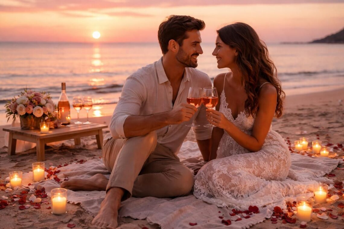 découvrez des idées romantiques et inspirantes pour célébrer votre 12e anniversaire de mariage avec un voyage inoubliable, alliant amour, détente et moments précieux à deux.