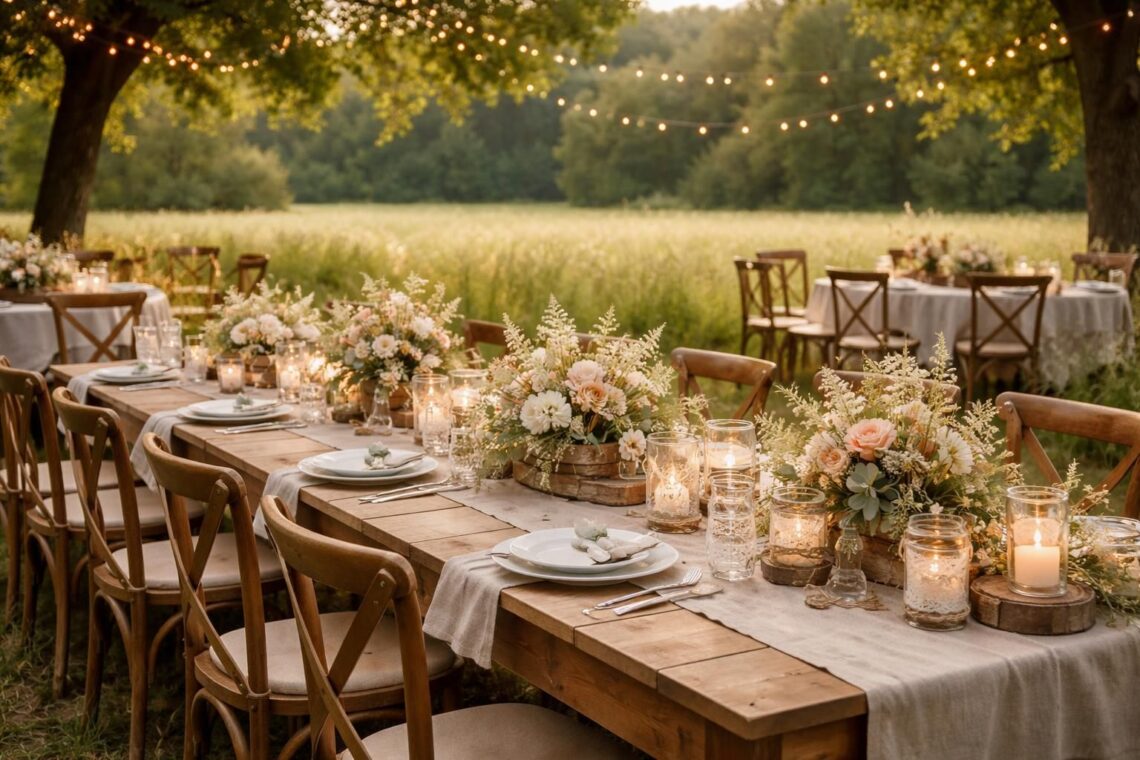 découvrez les meilleures sources d'images pour la décoration de mariage champêtre et trouvez l'inspiration parfaite pour un événement naturel et élégant.