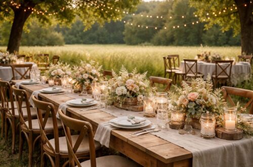 découvrez les meilleures sources d'images pour la décoration de mariage champêtre et trouvez l'inspiration parfaite pour un événement naturel et élégant.