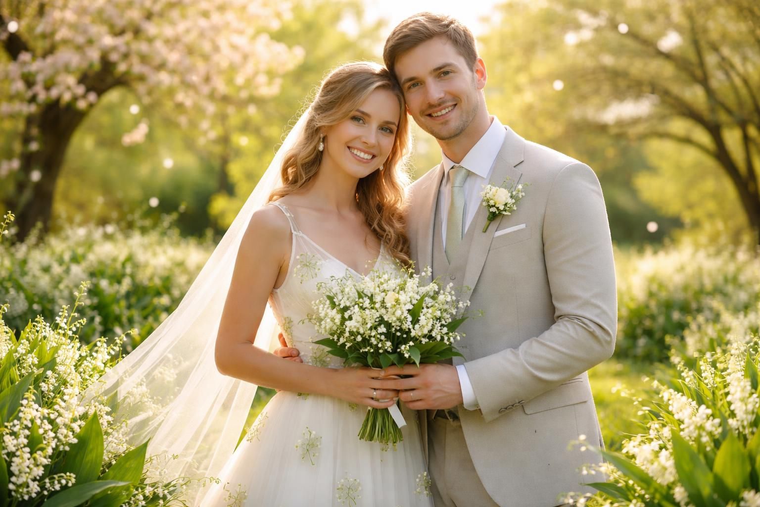 immortalisez vos noces de muguet avec une photo unique et créez des souvenirs mémorables à chérir pour toute une vie.