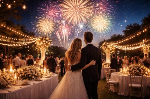 calculez facilement le coût d'un feu d'artifice pour votre mariage selon votre budget et offrez-vous un spectacle inoubliable.