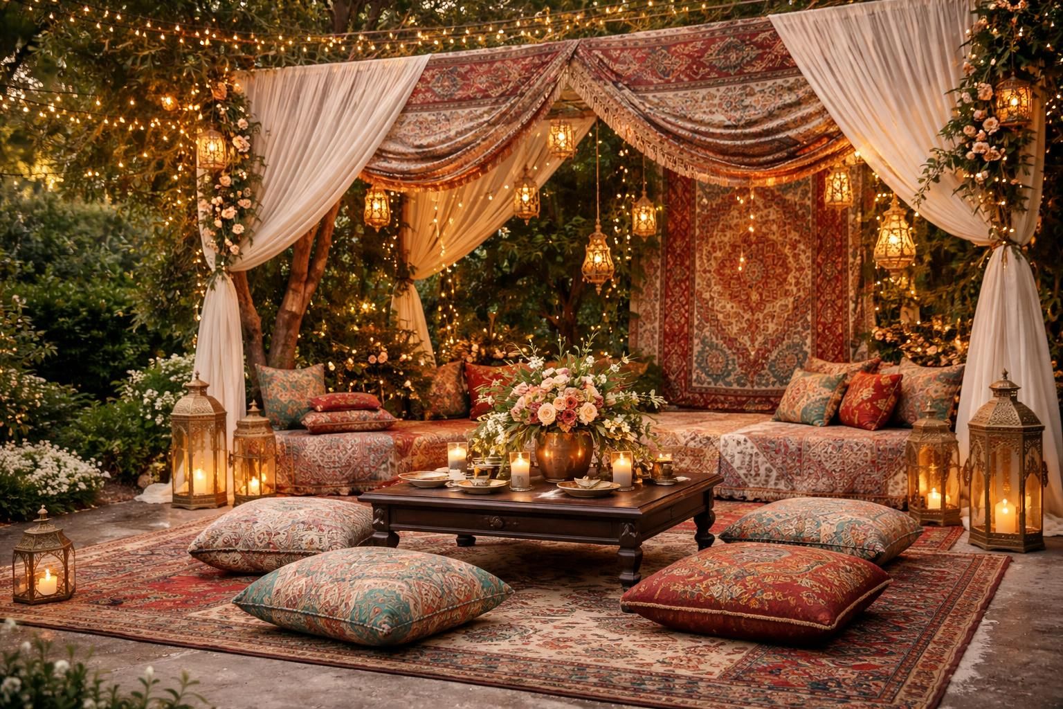 découvrez des idées de décoration de mariage oriental abordable, faciles à trouver sur des sites spécialisés pour un événement unique et authentique.