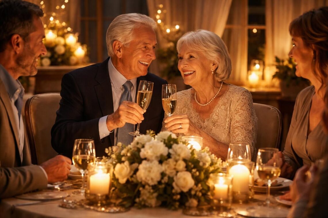 découvrez une célébration intime et émouvante pour un jubilé de mariage exceptionnel de 65 ans, rempli d'amour et de souvenirs précieux.
