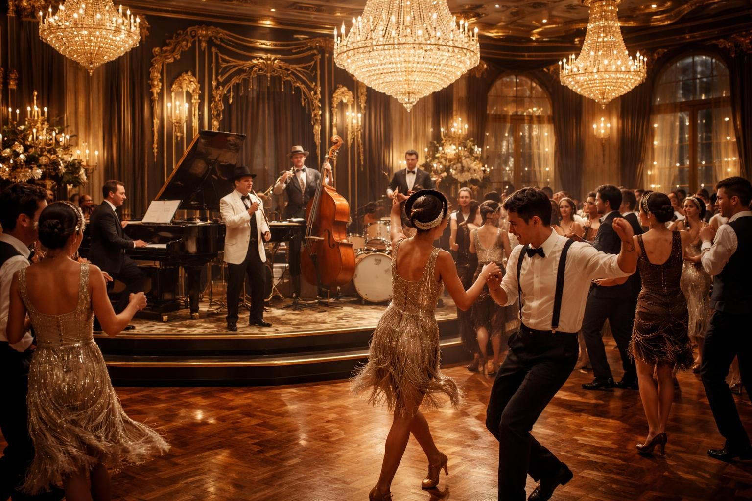 découvrez comment sélectionner la musique idéale pour une soirée thème charleston lors de votre mariage, afin de créer une ambiance festive et élégante qui transportera vos invités dans les années folles.