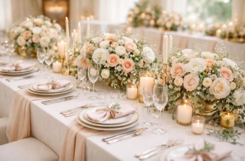 découvrez nos conseils pour choisir les couleurs parfaites afin d'embellir votre table d’honneur et créer une ambiance harmonieuse et élégante.
