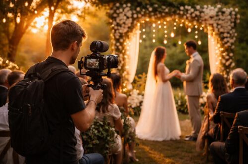 engagez un vidéaste professionnel pour capturer chaque moment précieux de votre mariage et créer un souvenir unique et inoubliable.