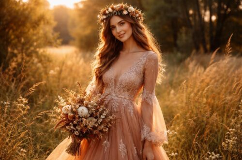 découvrez notre sélection des plus belles robes de mariage terracotta bohème, parfaites pour une cérémonie pleine de charme et d'authenticité. inspirez-vous pour un look unique et élégant le jour j.