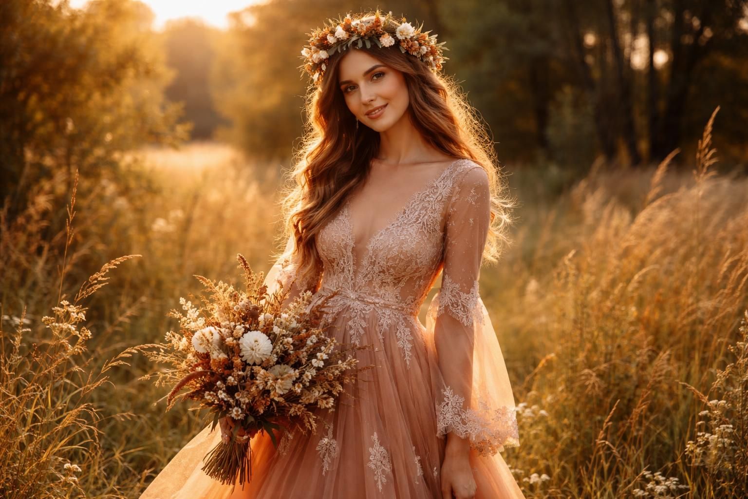 découvrez notre sélection des plus belles robes de mariage terracotta bohème, parfaites pour une cérémonie pleine de charme et d'authenticité. inspirez-vous pour un look unique et élégant le jour j.