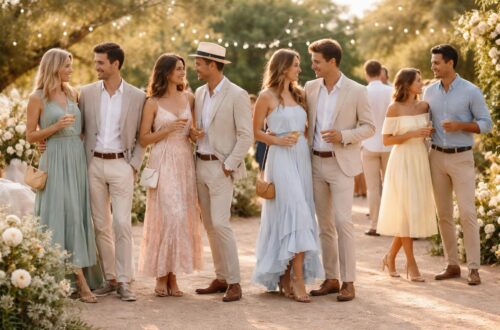 découvrez des idées de tenues de mariage décontractées élégantes et originales pour impressionner vos convives tout en restant confortable le jour j.