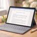 découvrez un script de cérémonie laïque de mariage spécialement conçu et préparé sur tablette windows surface, pour une organisation moderne et efficace de votre union.