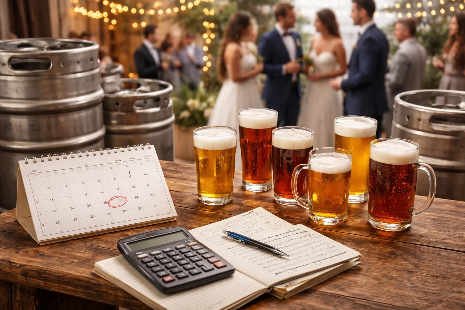 découvrez les facteurs essentiels à prendre en compte pour déterminer le nombre idéal de fûts de bière à prévoir lors d'un mariage, afin de garantir une fête réussie et bien approvisionnée.