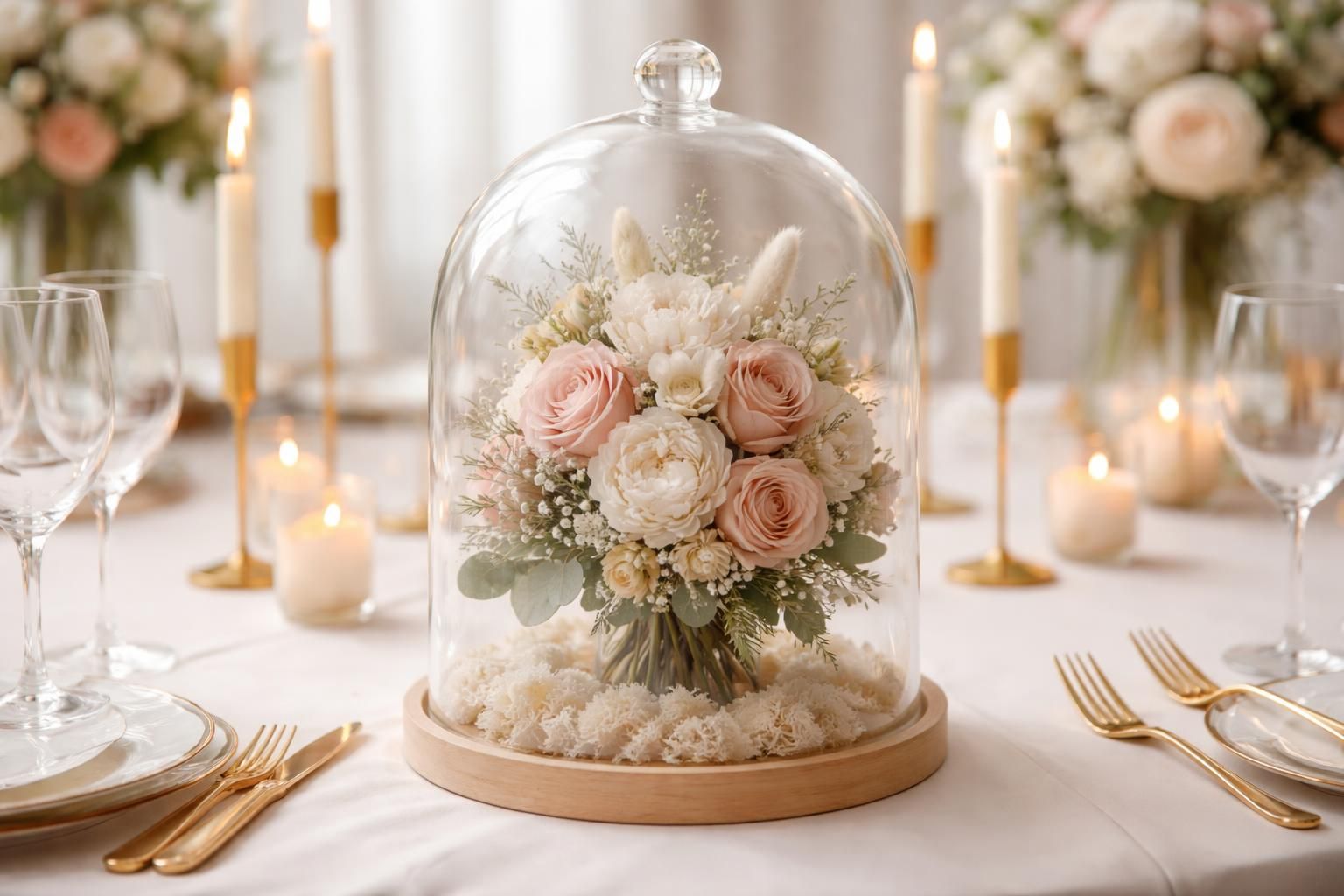 découvrez les tendances incontournables du bouquet éternel sous cloche, une touche d'élégance et de modernité pour sublimer votre mariage.