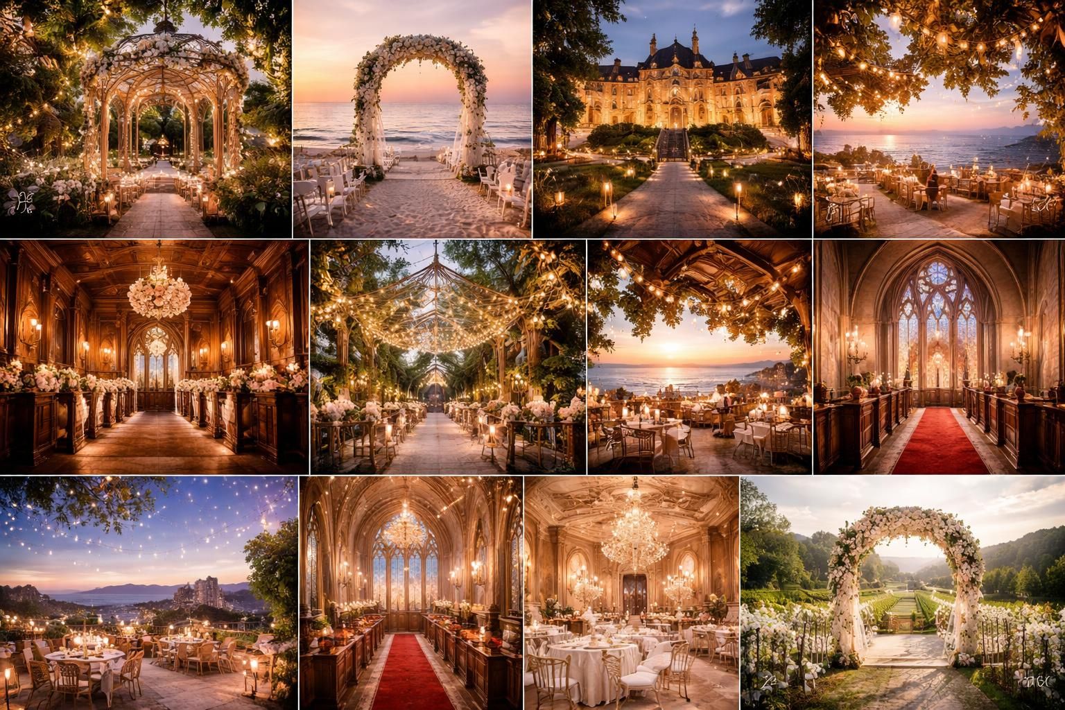 découvrez le top 10 des lieux parfaits pour un mariage glamour et romantique, alliant élégance et ambiance idyllique pour célébrer votre union de rêve.
