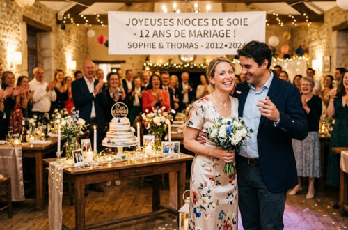 noces pour 12 ans de mariage